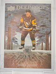 2023-24 Upper Deck Series 2 Deep Roots #DR-17 Sidney Crosby Pittsburgh Penguins